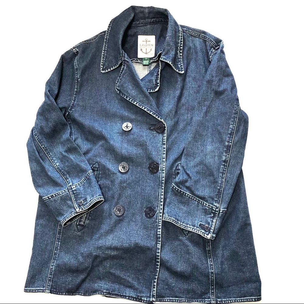Vintage Ralph Lauren Jean Jacket Size Medium